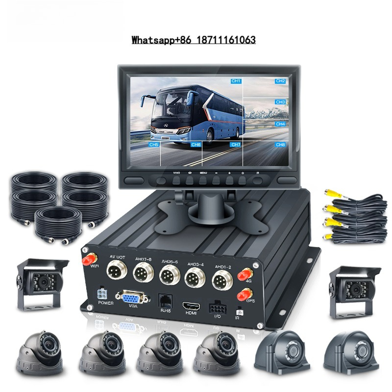 Mobile & Tablet Accessories - Echtzeit-Überwachung und Tracking 8-Kanal 4G HDD