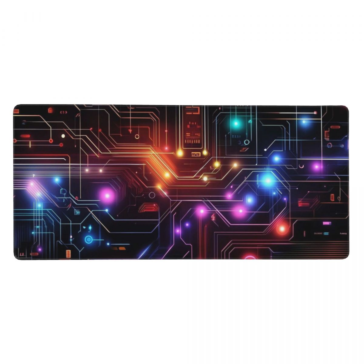 Office Table Accessories Unique - Einzigartig hochtechnologische Leiterplatten-Mausunterlage, große Mausmatte für