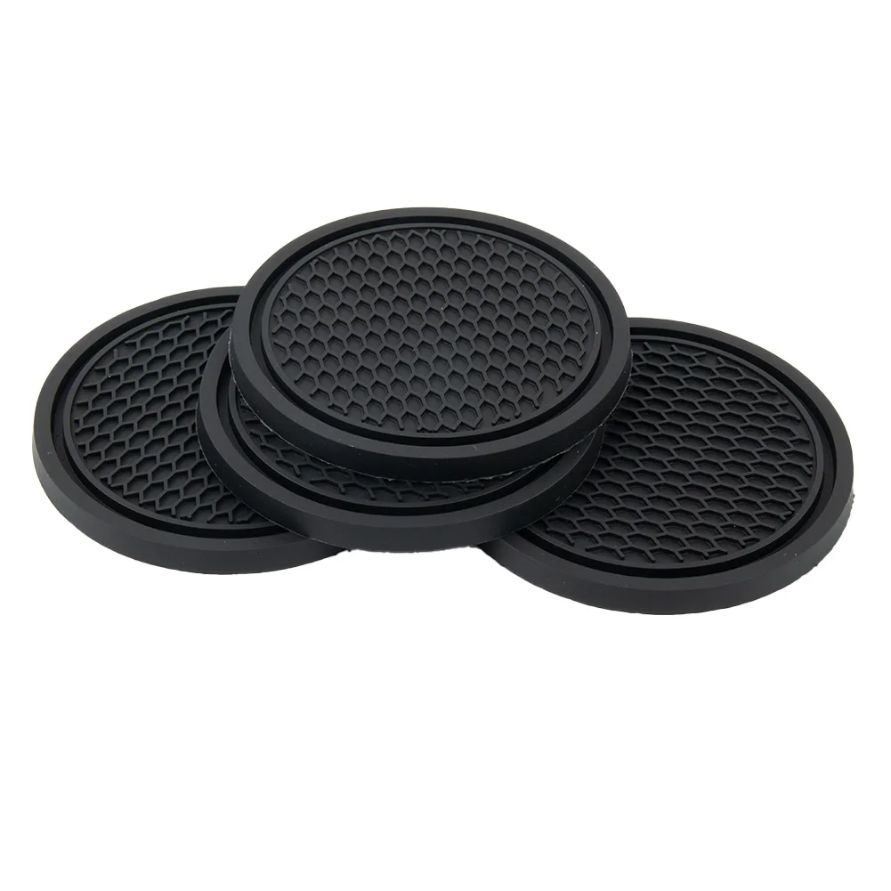 Tablet Accessories For Car - 4 stücke Auto Coaster Nicht-Slip Silikon