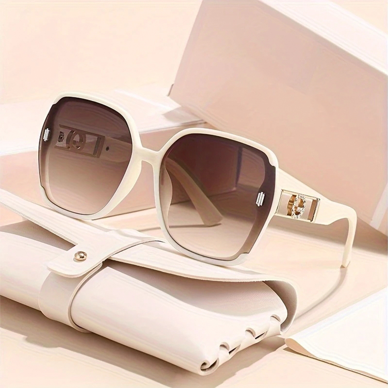 Tablet Accessories Aesthetic - Klassische Retro-Rechteckige Modebrille für Damen -