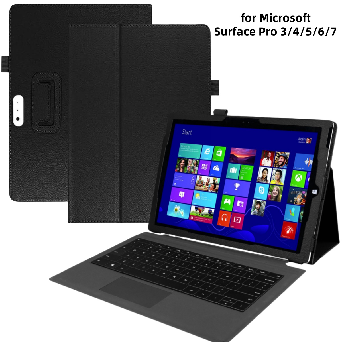 Microsoft Tablet Accessories - Flip-Cover für Microsoft Surface Pro 7