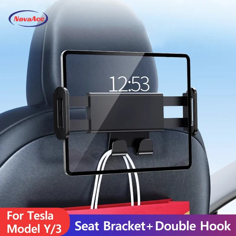 Tablet Accessories For Car - Auto-Kopfstützenhalterung für Tesla Model 3 Y