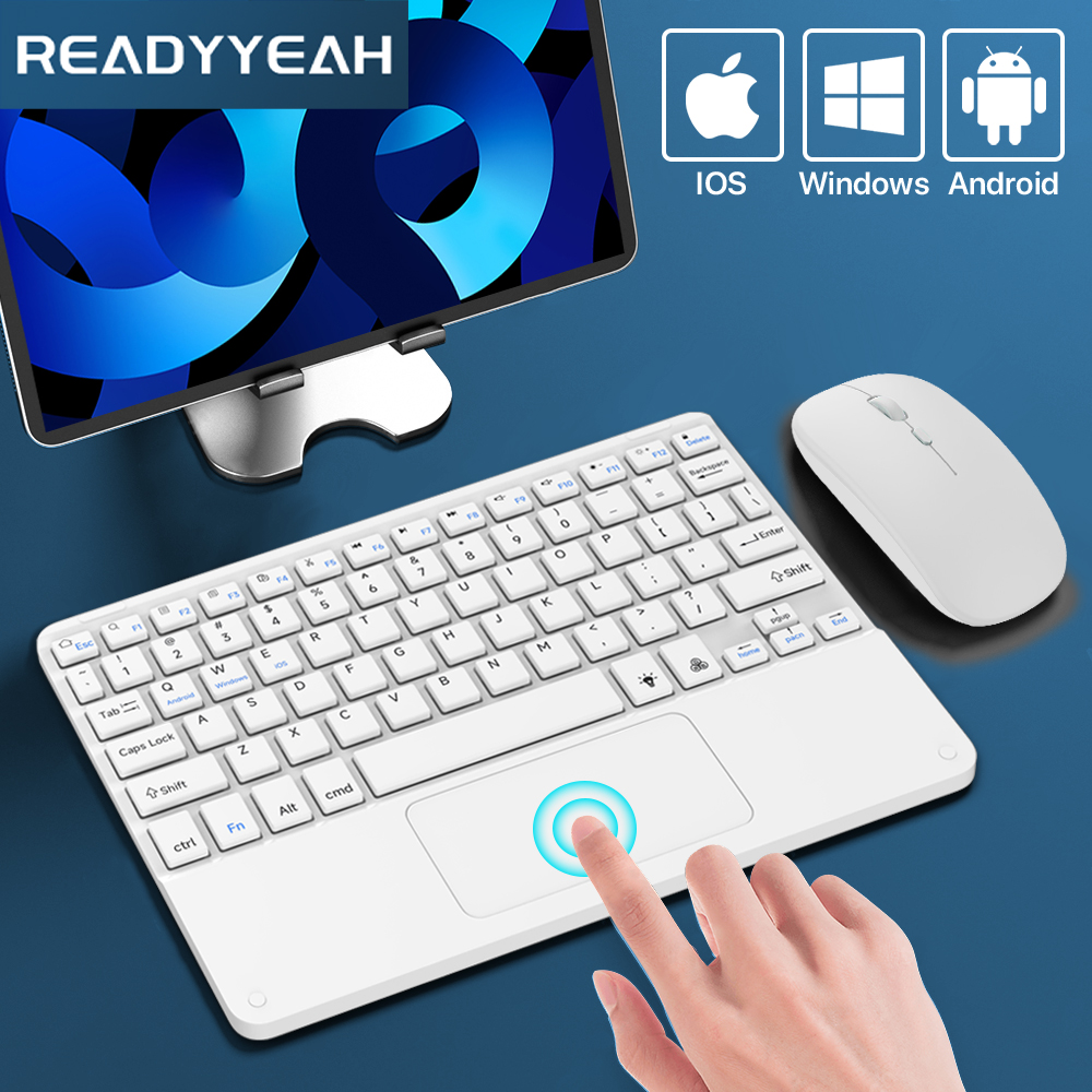 Windows Tablet Accessories - Touchpad Drahtlose Tastatur und Maus Bluetooth