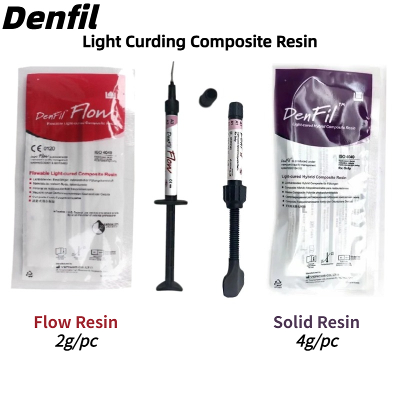 Tablet Accessories Aesthetic - Dental Denfil Lichthärtendes Komposit-Fluid/Festes Harz für