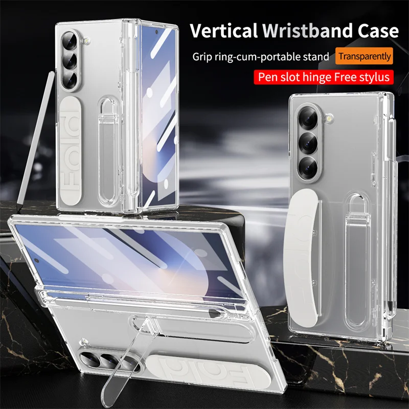 Windows Tablet Accessories - Luxuriöse Handgelenkband-Halterung, Scharnier-Telefonhülle für Samsung Galaxy