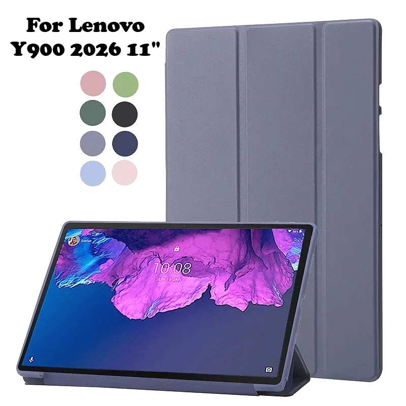 Lenovo Tablet M11 Accessories - NEUE Hautfreundliche TriFold Standhülle für Lenovo