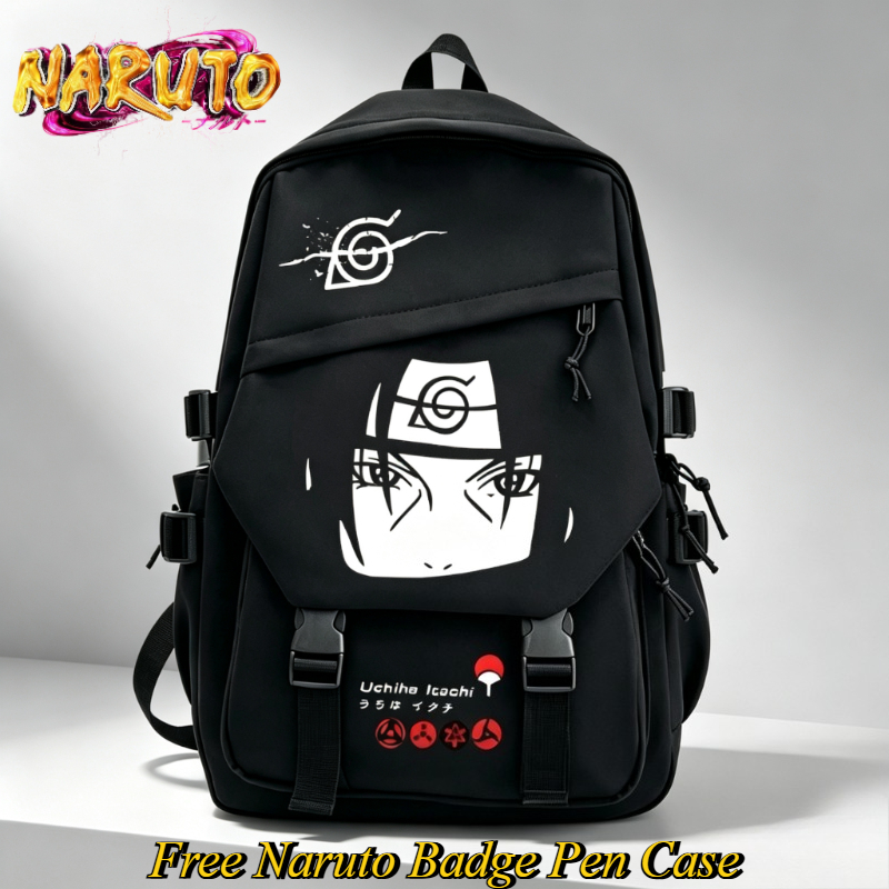 Laptop Tablet Accessories - NARUTO Cartoon-Rucksack Zweidimensionale Schultasche für Schüler
