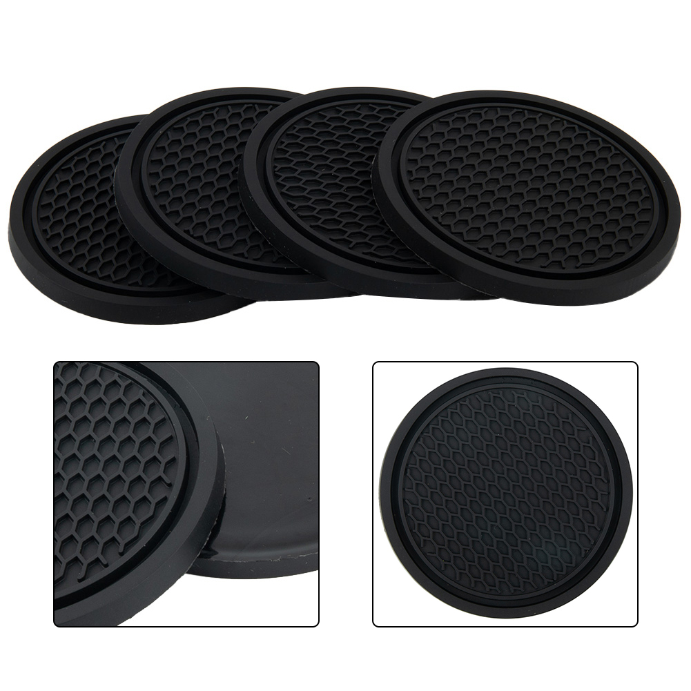 4 Stück schwarze Auto-Getränke – Tablet Accessories For Car Bewertung und Preis