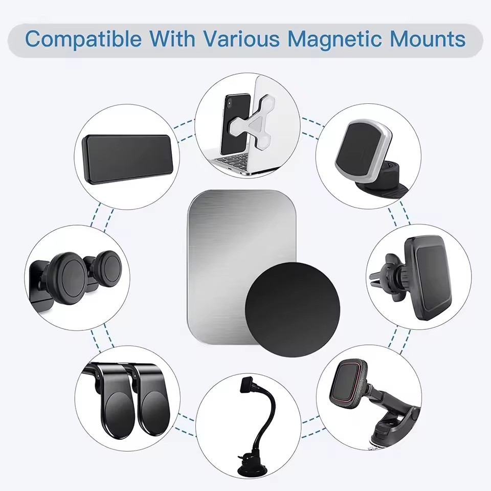 Dünne magnetische Metallplatte – Tablet Accessories For Car Bewertung und Preis