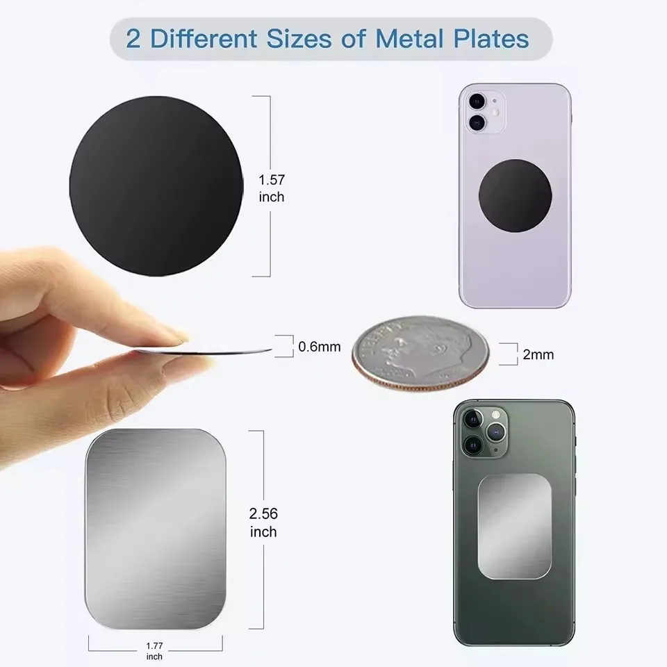 Dünne magnetische Metallplatte – Tablet Accessories For Car Bewertung und Preis