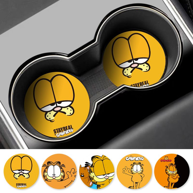 Cartoon Garfield Auto-Getränke – Tablet Accessories For Car Bewertung und Preis