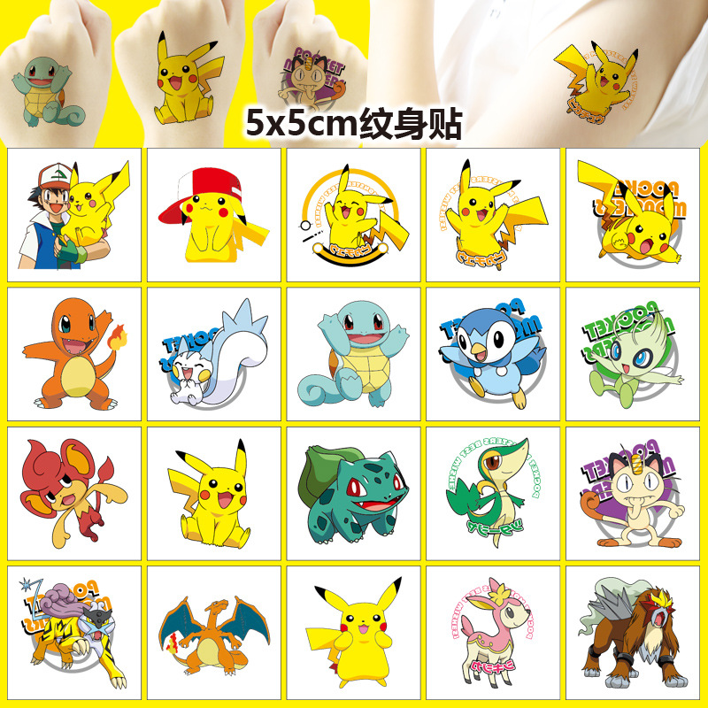 5*5cm 20 Stück Pokemon Pikachu – Tablet Cute Accessories Bewertung und Preis