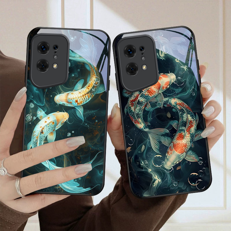 Zwei Fische, die im Wasser spi – Oppo Find X8 Bewertung und Preis