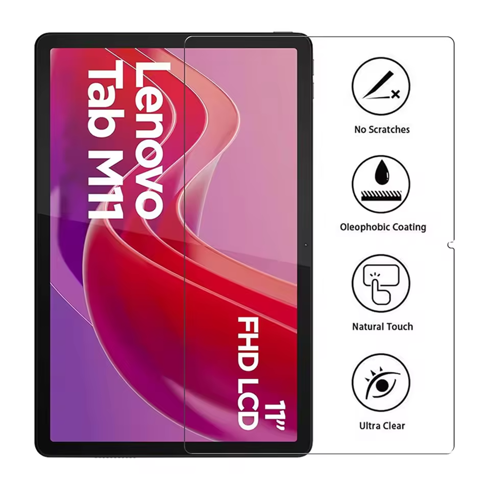 1 Stück 9H gehärtetes Glas Tab – Lenovo Tablet M11 Accessories Bewertung und Preis