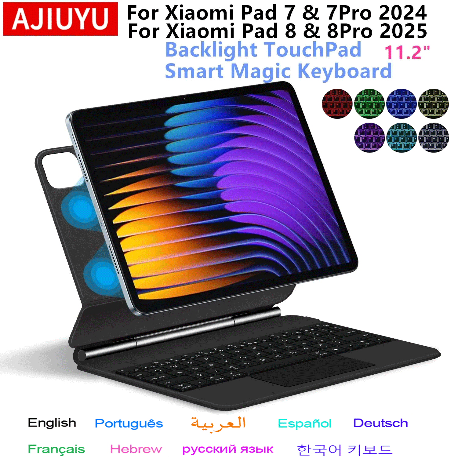 Magic Keyboard Folio für Xiaom – Boox Tablet Accessories Bewertung und Preis