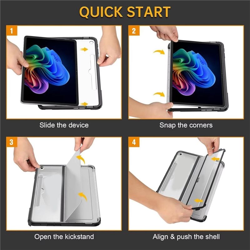AT82-TPU Harte Flip-Hülle für  – Microsoft Tablet Accessories Bewertung und Preis